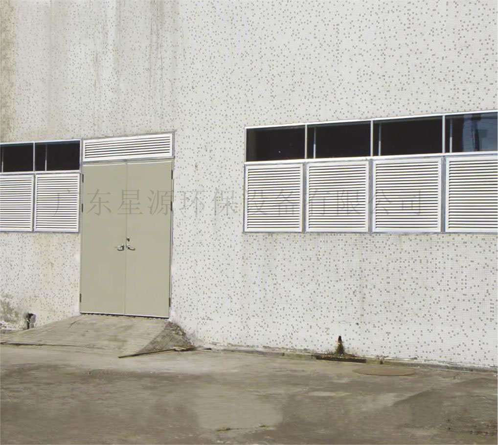 噪聲治理-消聲百葉窗